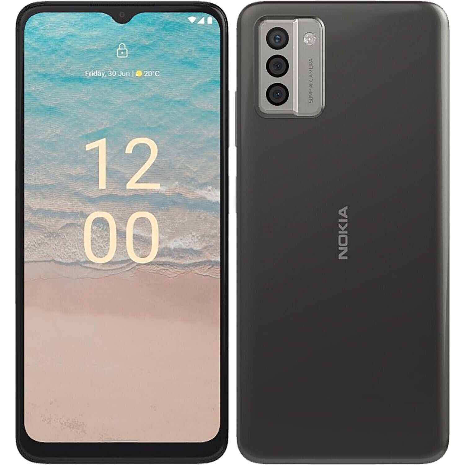 Nokia G22 DUAL SIM 128GB ROM + 4GB RAM (GSM ONLY | NO CDMA) Factory Unlocked 4G/LTE Smartphone (Meteor Grey) - International Version