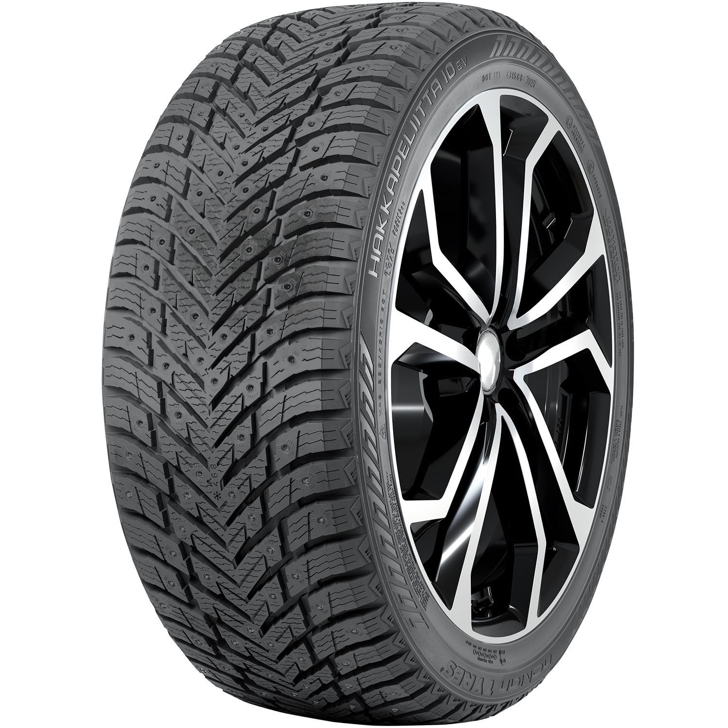 Nokian Hakkapeliitta 10 EV Winter 265/45R21 108T XL Electric Vehicle Tire simolary.com 9 Nokian Hakkapeliitta 10 EV Winter 265/45R21 108T XL Electric Vehicle Tire