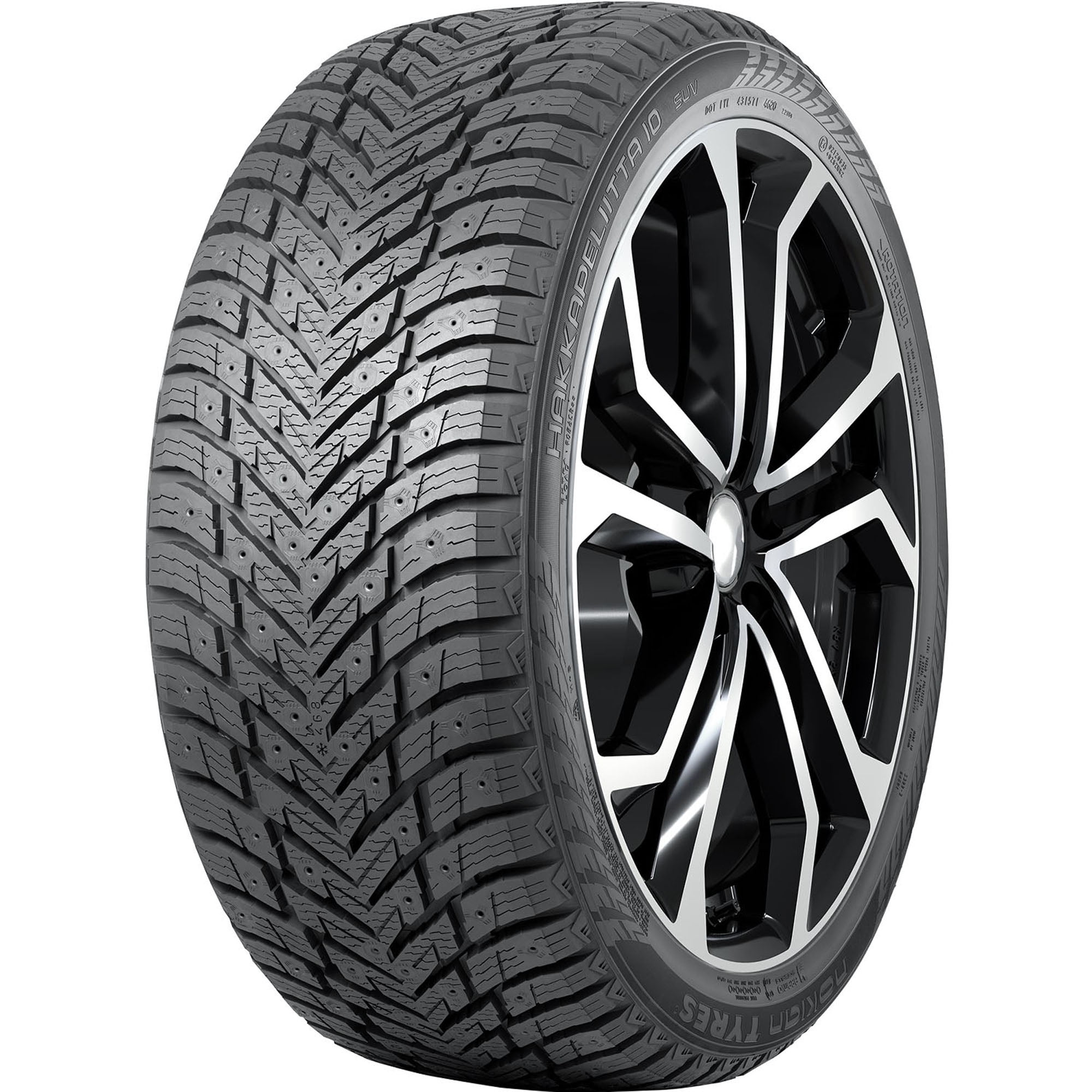 Nokian Hakkapeliitta 10 SUV Winter 255/45R19 104T XL SUV/Crossover Tire Simolary simolary.com
