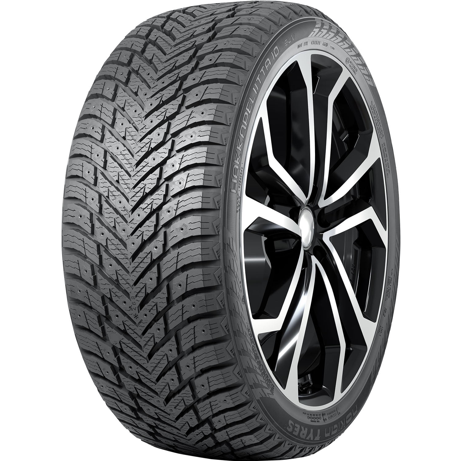 Nokian Hakkapeliitta 10 SUV Winter 255/55R19 111T XL SUV/Crossover Tire TS32504 Uae Electronic uaeelectronic.com
