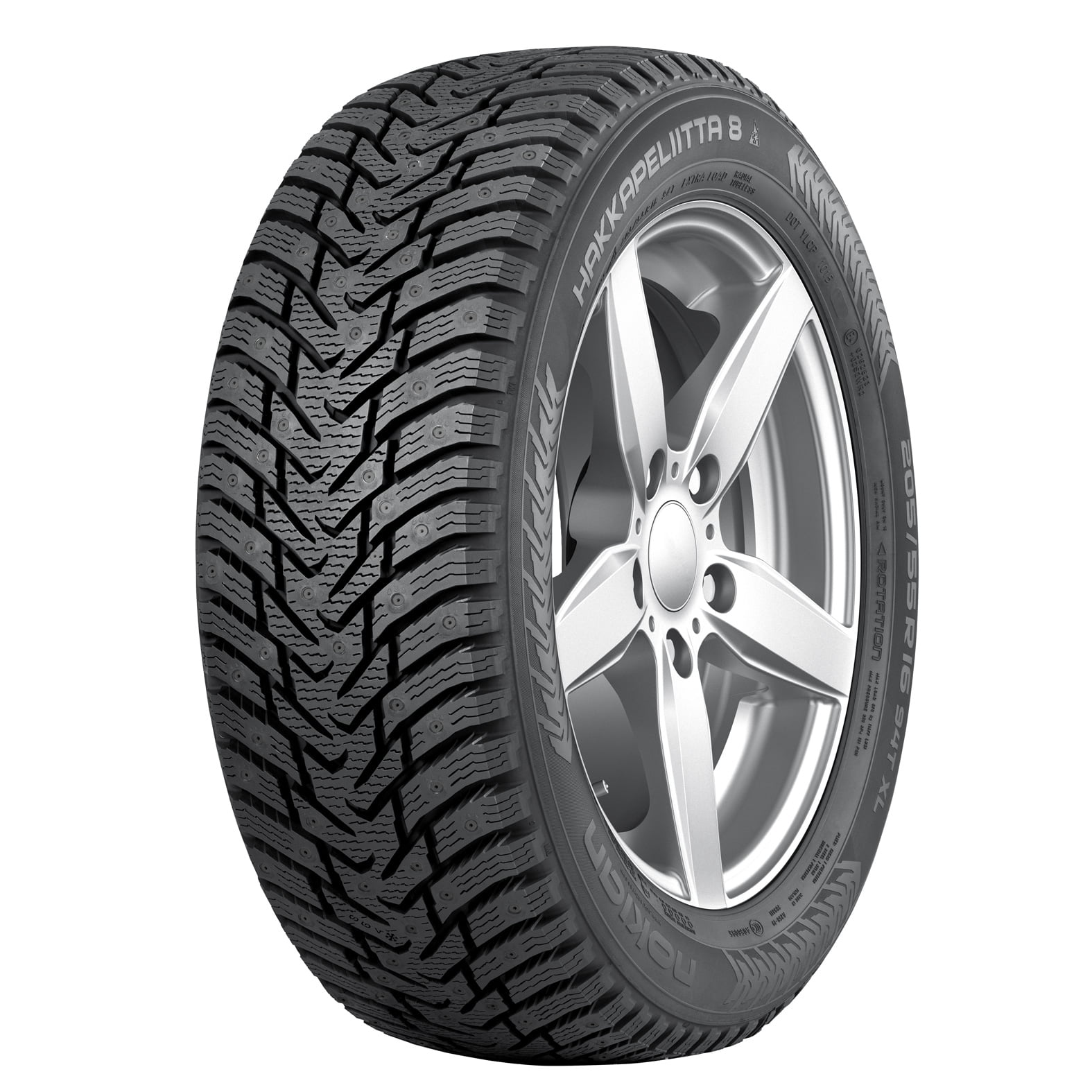 Nokian Hakkapeliitta 8 (Non-Studded) 295/35R19XL 104H Tire Simolary simolary.com