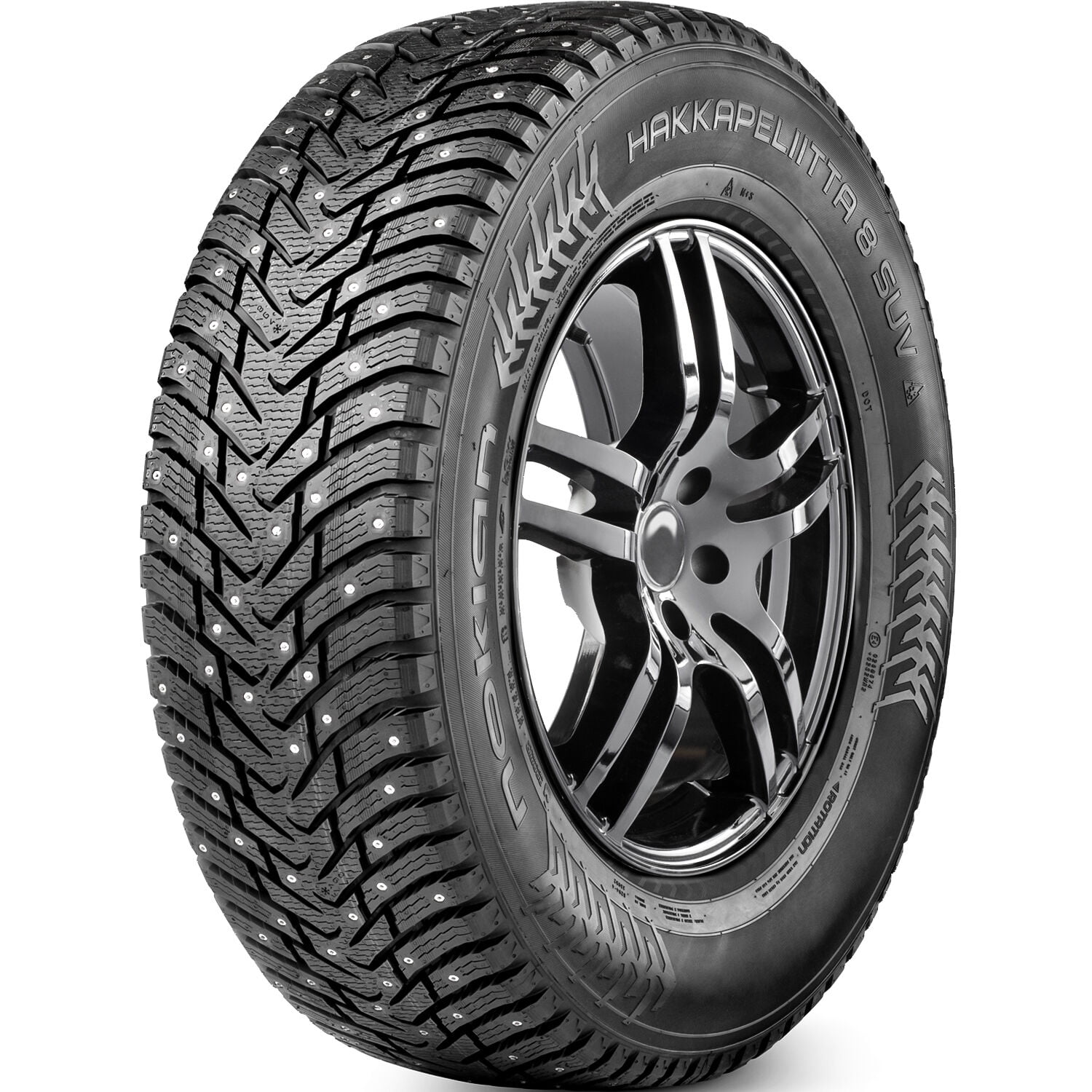 Nokian Hakkapeliitta 8 SUV Studded 265/40R21 105 T Tire Fits: 2022-23 Mercedes-Benz EQS 450+ Base, 2022 Mercedes-Benz EQS 580 4Matic Edition 1 Simolary simolary.com
