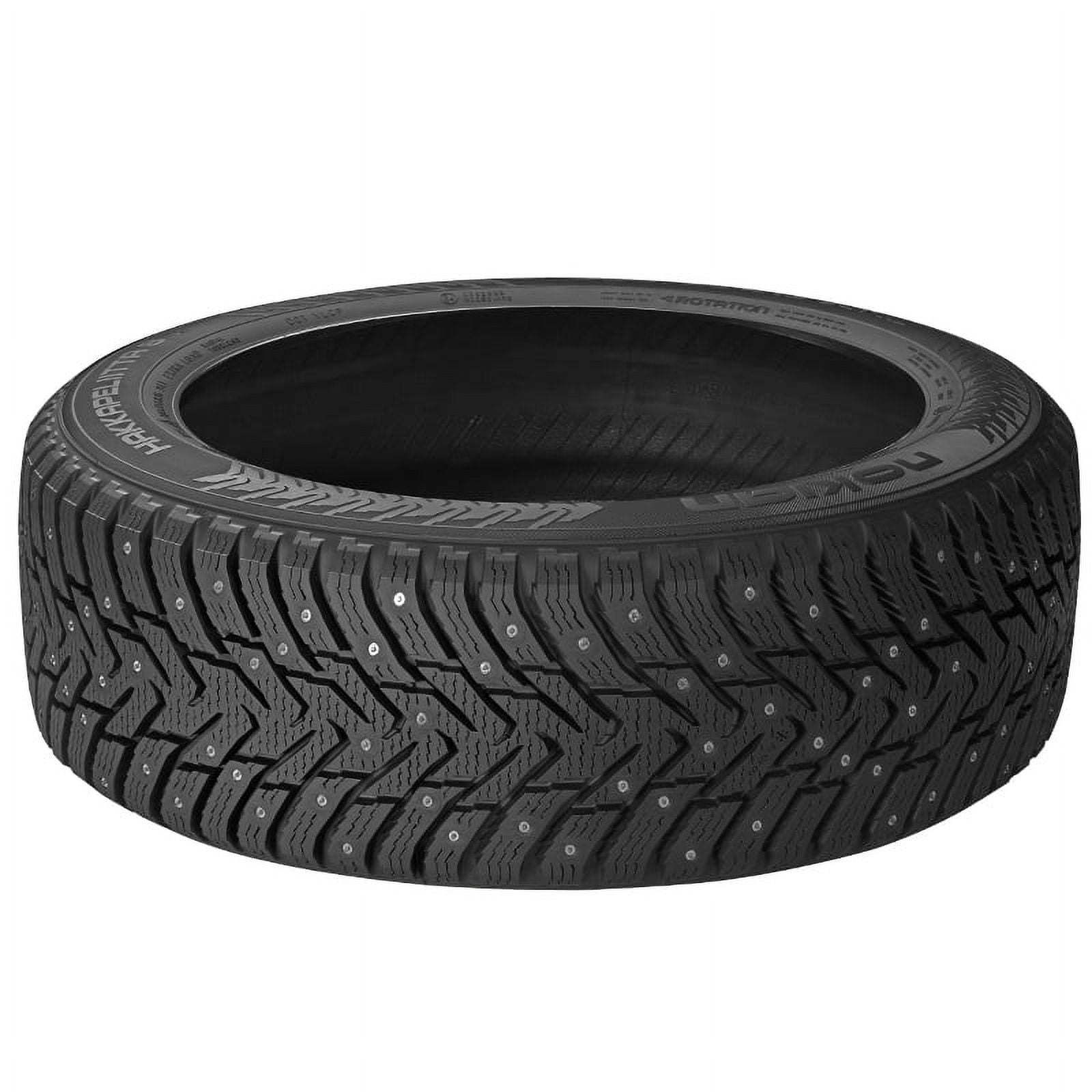 Nokian Hakkapeliitta 8 Studded 235/40R18 95 T Tire Fits: 2012-14 Mercedes-Benz E350 4Matic, 2012-14 Volvo S60 T6 R-Design
