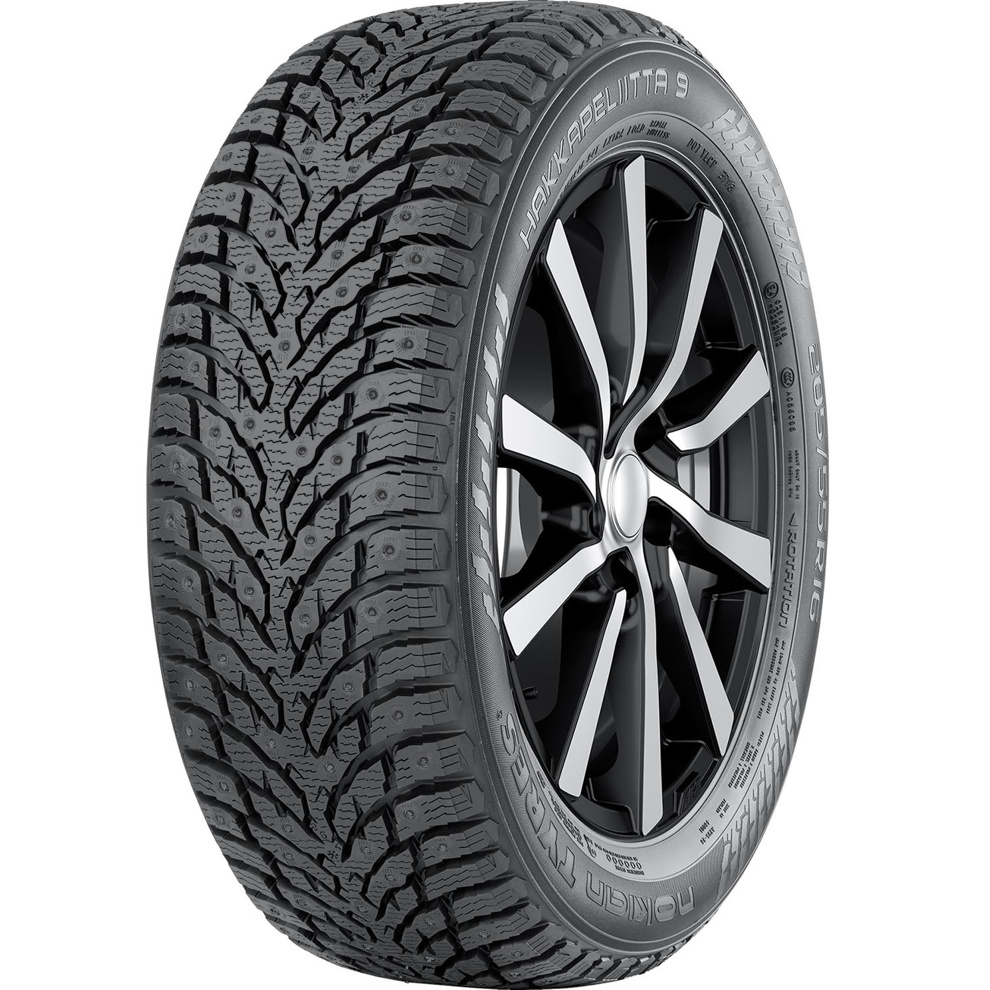 Nokian Hakkapeliitta 9 Studded Winter 195/60R16 93T XL Passenger Tire