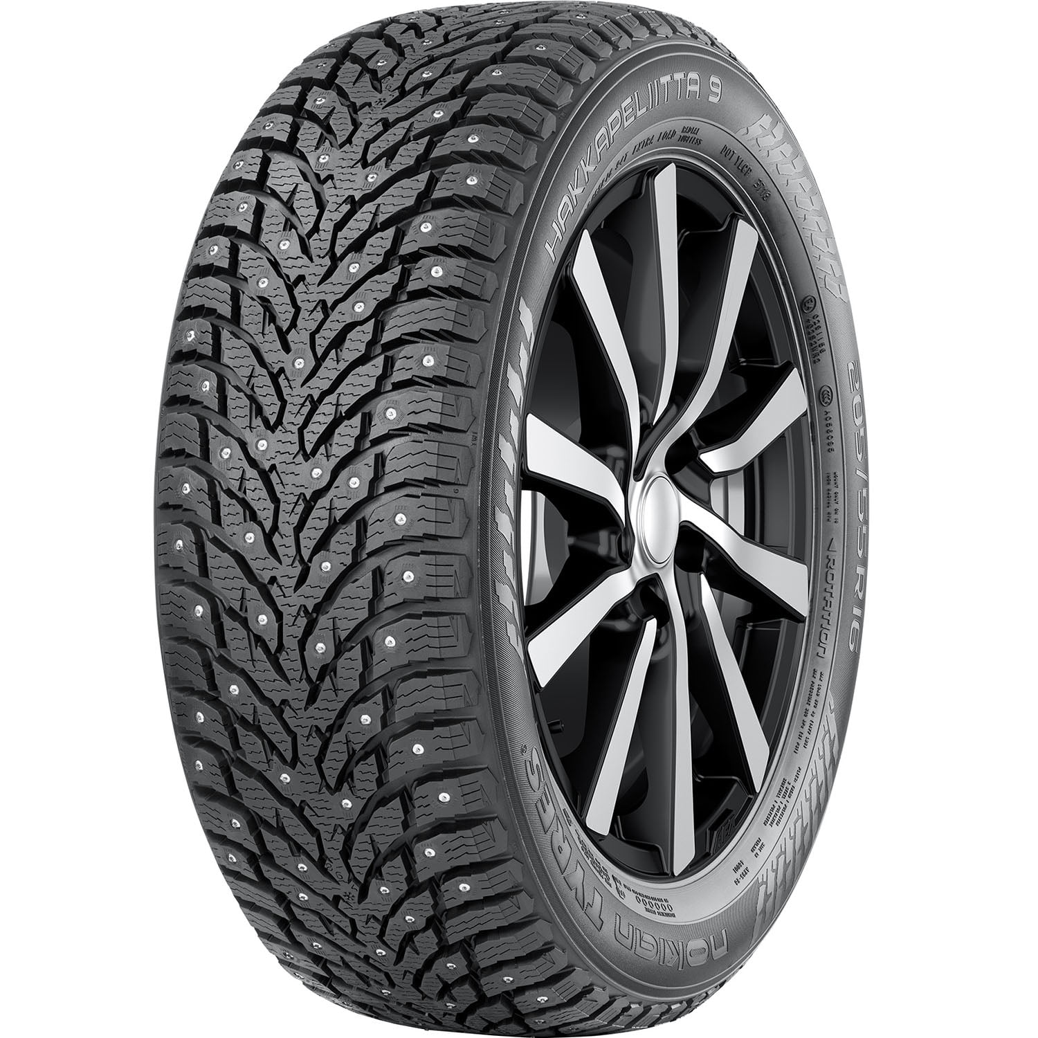 Nokian Hakkapeliitta 9 Studded Winter 235/55R17 103T XL Passenger Tire Sansujyuku sansujyuku.com