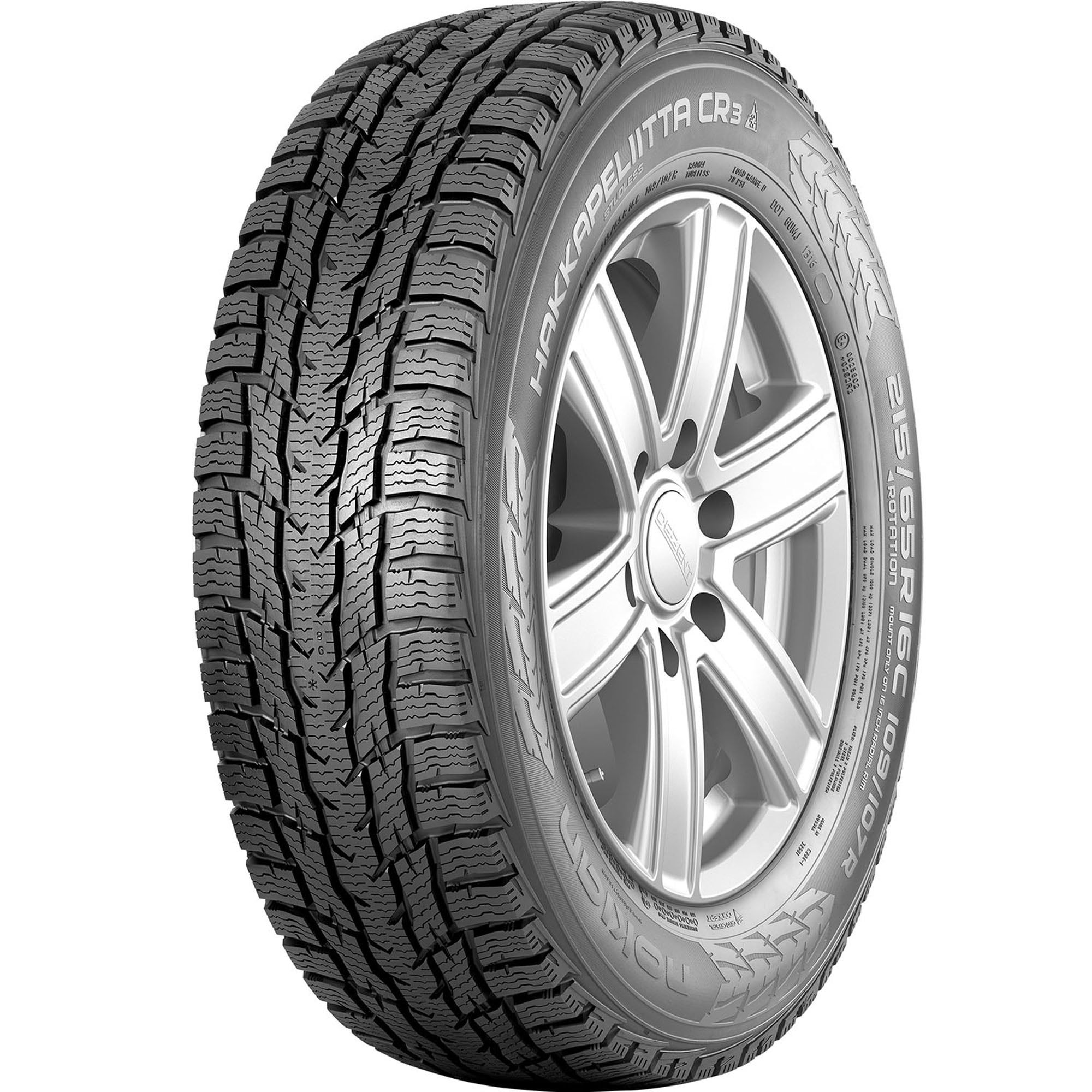 Nokian Hakkapeliitta CR3 Winter 195/70R15C 104/102R D Light Truck Tire Simolary simolary.com
