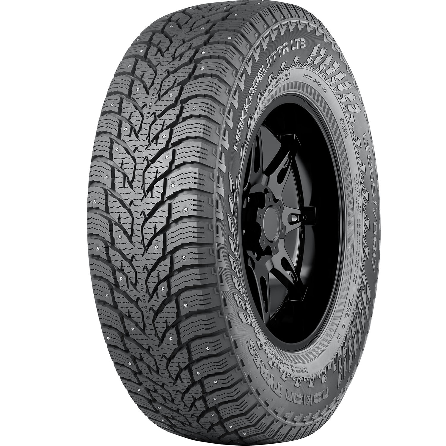 Nokian Hakkapeliitta LT 3 Studded Winter LT225/75R16 115/112Q E Light Truck Tire Sansujyuku sansujyuku.com