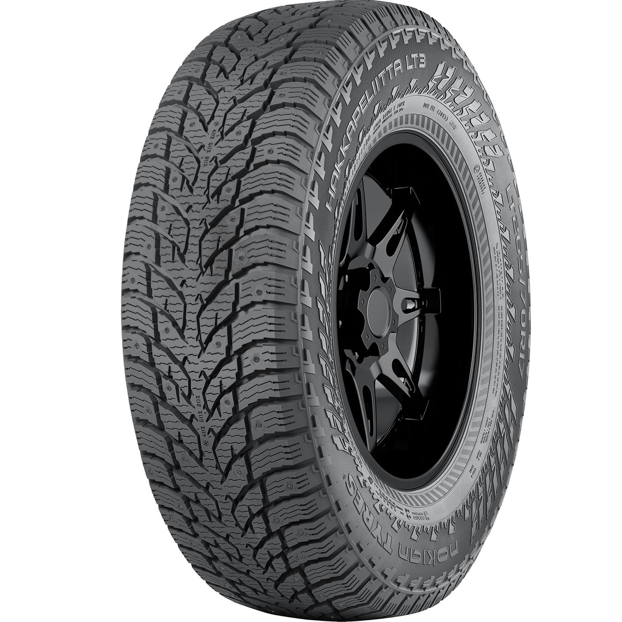Nokian Hakkapeliitta LT 3 Studded Winter LT265/70R18 124/121Q E Light Truck Tire