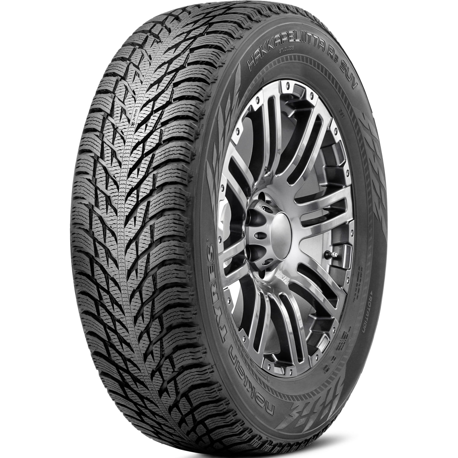 Nokian Hakkapeliitta R3 SUV 225/65R17 106R XL (Studless) Snow Winter Tire Fits: 2018-23 Chevrolet Equinox LT, 2012-16 Honda CR-V EX-L