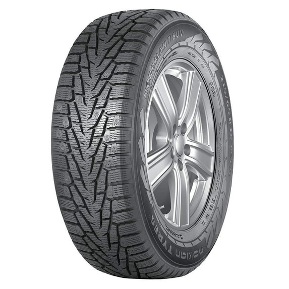 Nokian Nordman 7 SUV Studded Winter 225/75R16 108T XL SUV/Crossover Tire Fits: 2010-16 Jeep Wrangler Unlimited Sport, 2003-04 Jeep Grand Cherokee Laredo