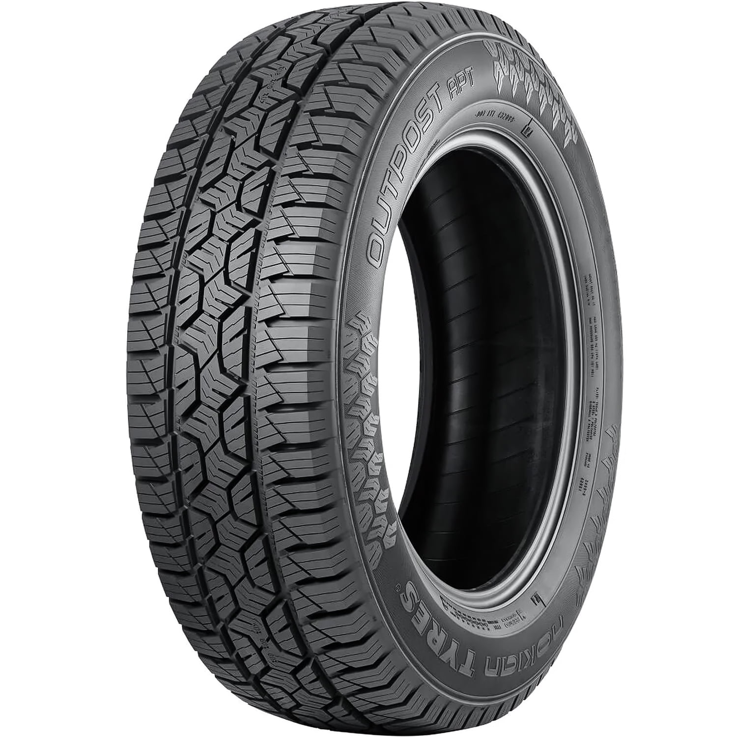 ＡＰＴ Free Shipping! Nokian Outpost APT All Terrain 235/55R19 105H XL