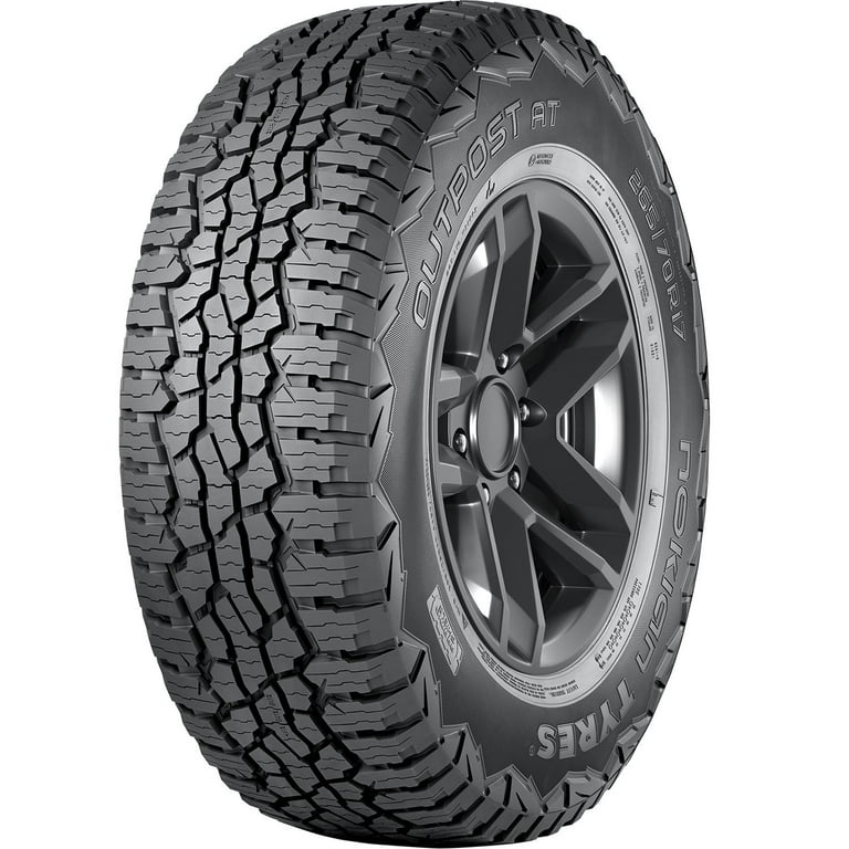 ナッコ1021 Nokian Outpost AT 265/60R18 110T All Terrain Light Truck Tire with