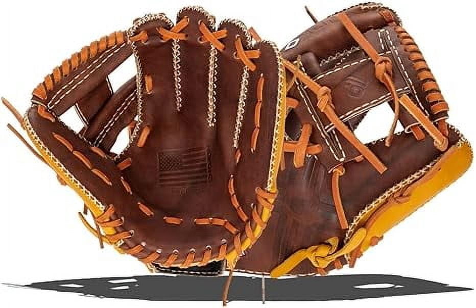 Nokona EdgeX Gold Rush 11.5" Baseball Glove: EDGEXGR1150I