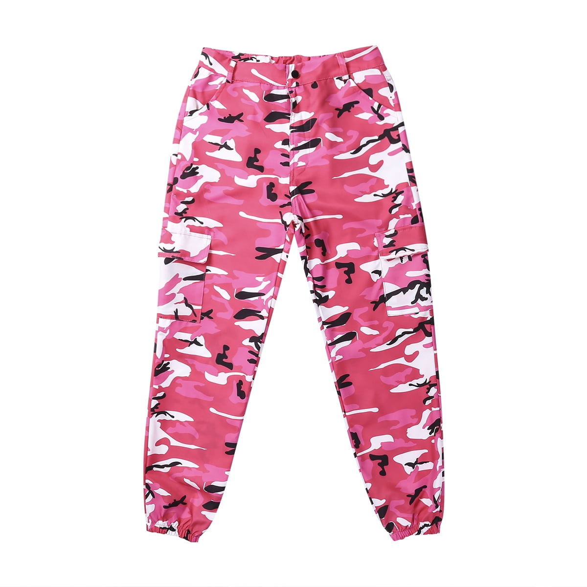 Womens pink best sale camo pants