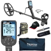 Nokta Double Score Score 2 SMF Waterproof Metal Detector, Pouch, Hat, Digger, and Carry Bag
