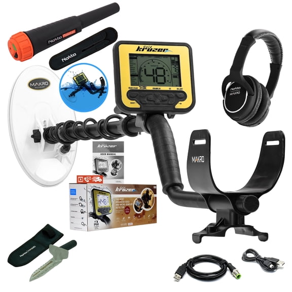 Nokta Gold Kruzer Detector Expedition Bundle with Digging Tool and Pinpointer