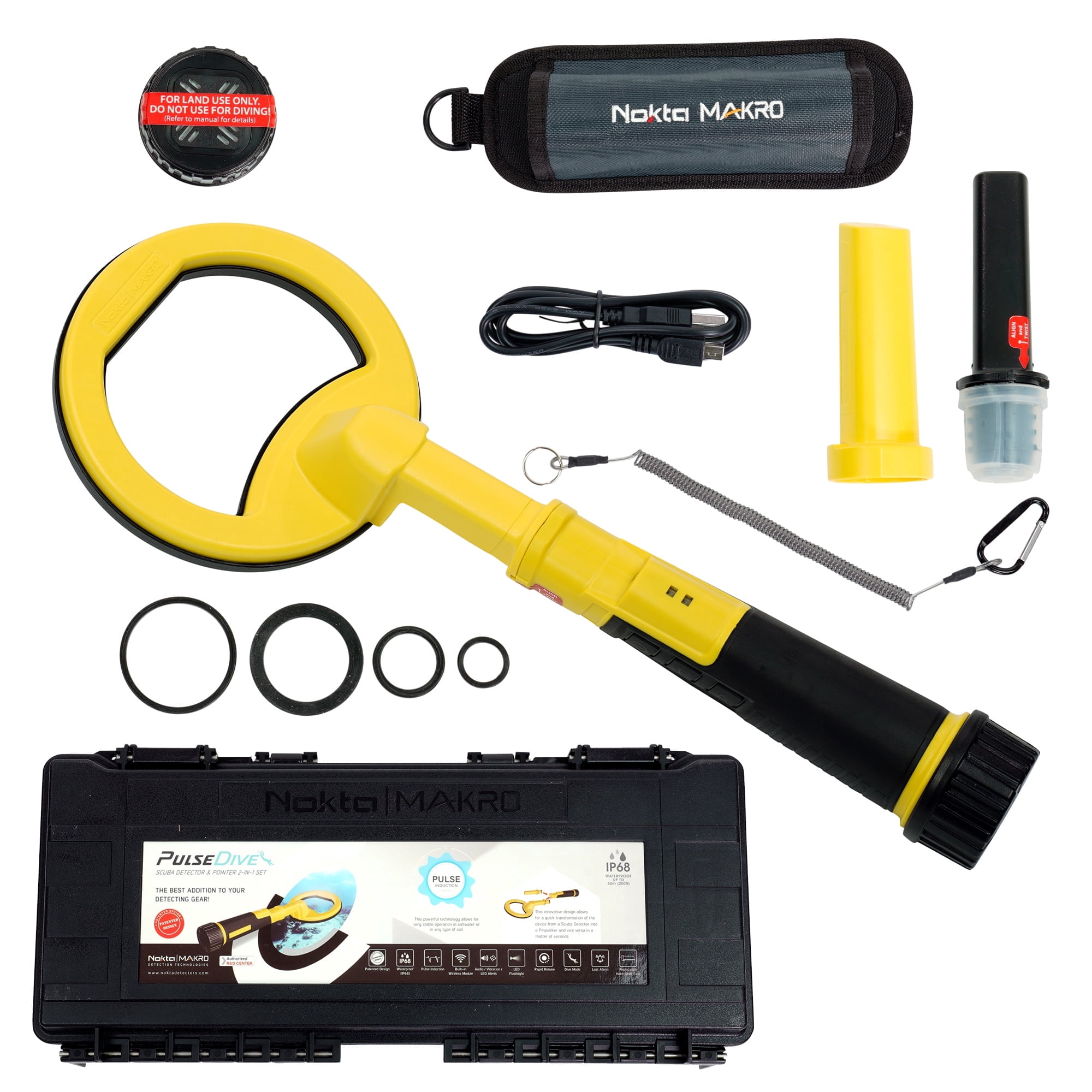Nokta Makro PulseDive Scuba Innovative LED Flashlight