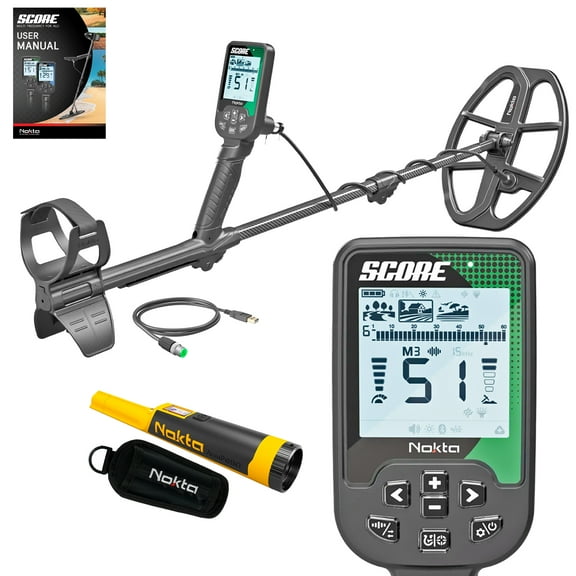 Nokta Score SMF Waterproof Metal Detector with AccuPOINT