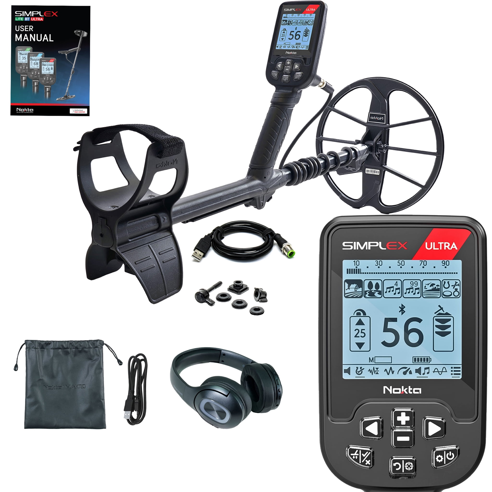 Nokta Makro Simplex ULTRA WHP Black Waterproof Metal Pakistan | Ubuy