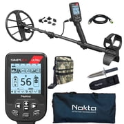 Nokta Simplex Ultra Waterproof Metal Detector, Finds Pouch, Digger, and Carry Bag