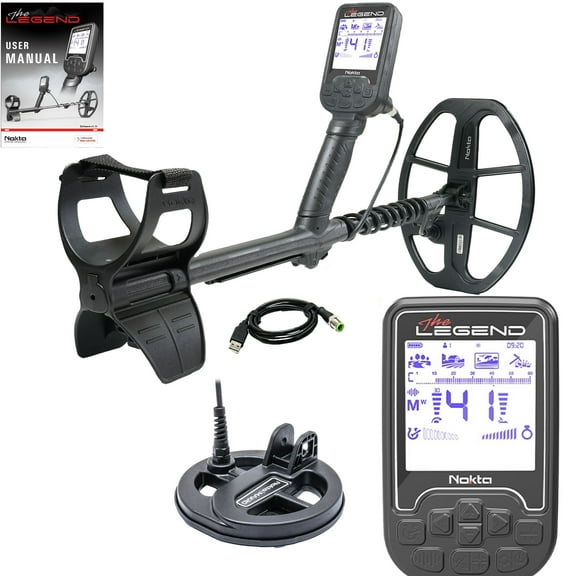 Nokta The Legend SMF Metal Detector with FREE LG15 6" Waterproof Search Coil
