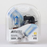 Nokya H10 9145 Cosmic White Pro Halogen 5000K Headlight / Fog Light Car Light Bulb Replacement One Pair NOK8026
