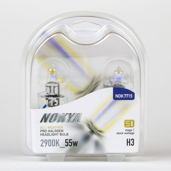 Nokya H3 All Weather Headlight Bulbs 2900K 55W (Stage 1) NOK7715