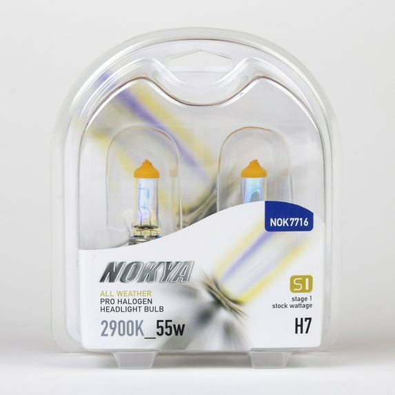 Nokya H7 All Weather Headlight Bulbs 2900K 55W (Stage 1) NOK7716