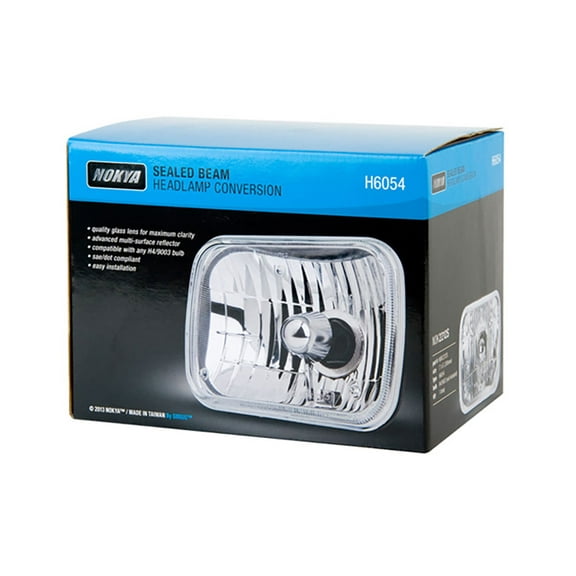 Nokya Sealed Beam Headlight Conversion Kit 7x6" H6054 (200mm) NOK2212S SAE / DOT 1 Pc