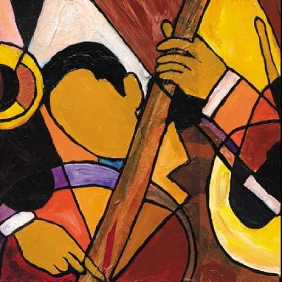 Nola Band II Canvas Art - Everett Spruill (24 x 24)