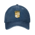 thumbnail image 1 of Nola Gold Hat Washed Cotton Baseball Cap For Outdoor, Travel & Daily Use, 1 of 3
