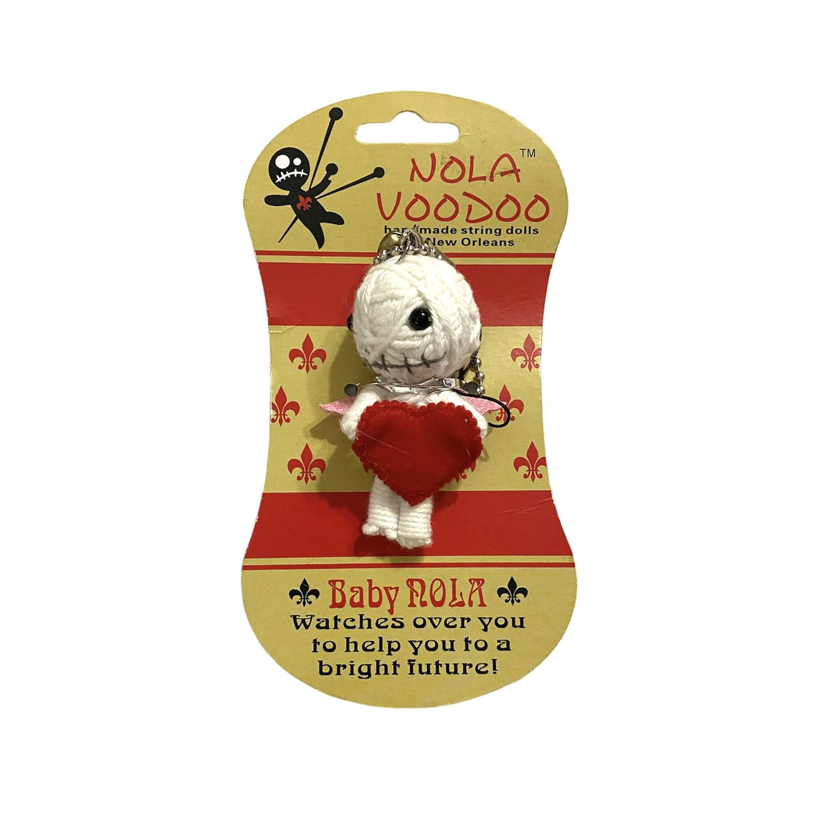 nola sex doll Nola Voodoo Baby Nola with Heart Keychain