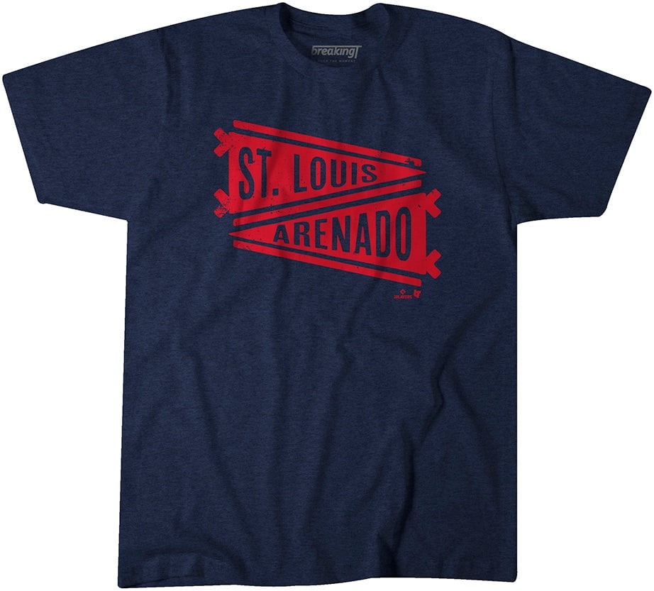 500 LEVEL Nolan Arenado Baseball T-Shirt | St. Louis Cardinals Fan Apparel | Soft Cotton Cartoon Graphic Tee - View #5