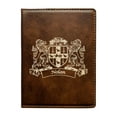 thumbnail image 1 of Nolan Irish Coat of Arms Leather Passport Wallet, 1 of 3