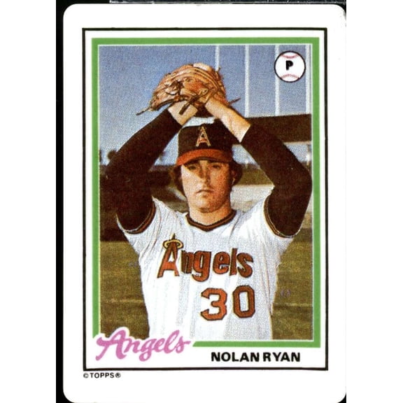 Nolan Ryan/1978 Topps Card 1993 Hamilton Collection Nolan Ryan Porcelain #11