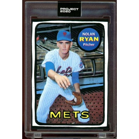 Nolan Ryan/*64629/Joshua Vides Card 2020 Topps Project 2020 #87