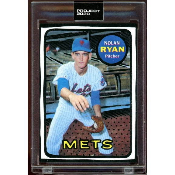 Nolan Ryan/*64629/Joshua Vides Card 2020 Topps Project 2020 #87