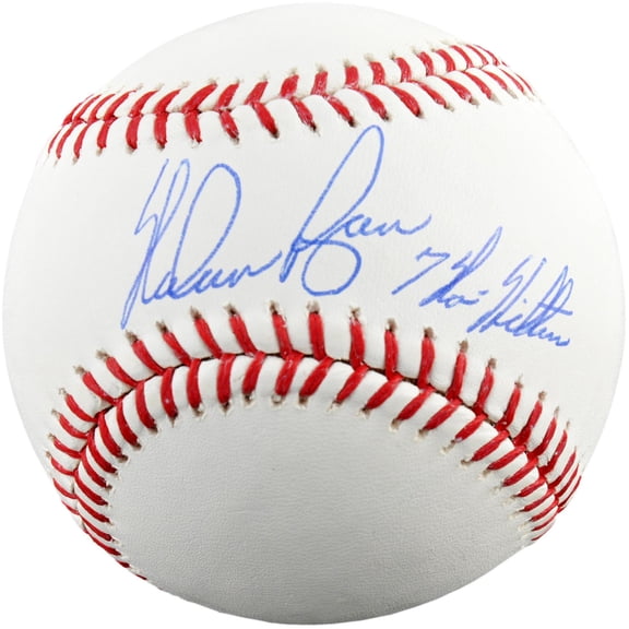 Nolan Ryan Autographed Baseball with "7 No-Hitters" Inscription - Fanatics Authentic Certified