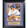 thumbnail image 1 of Nolan Ryan Autographed Texas Rangers Signed Baseball 8x10 Framed Photo Bloody Hit By Baseball From Bo Jackson Beckett Authenticated COA, 1 of 2