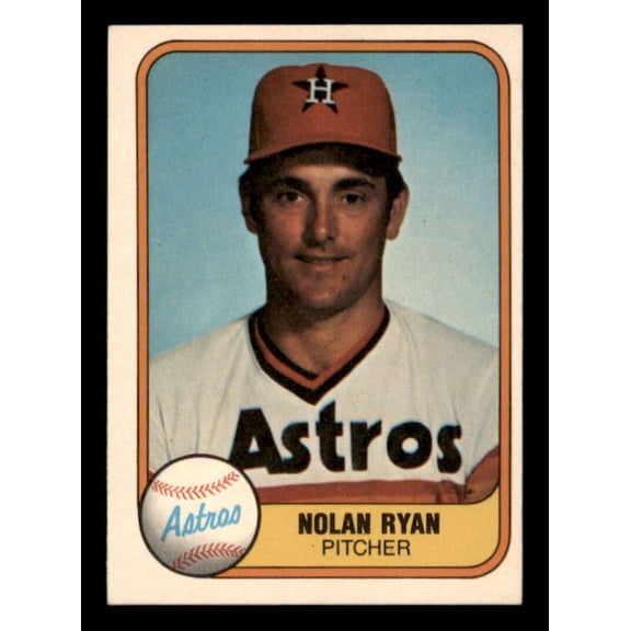 Nolan Ryan Card 1981 Fleer #57