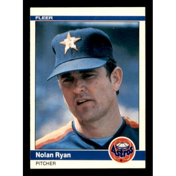 Nolan Ryan Card 1984 Fleer #239