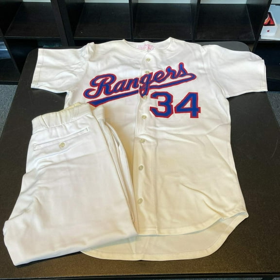 Nolan Ryan Game Used 1992 Texas Rangers Uniform Jersey  Pants Grey Flannel COA