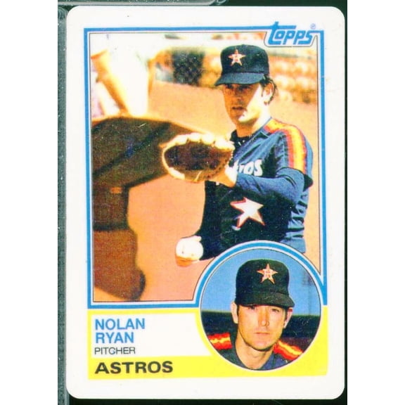 Nolan Ryan Porcelain Card Collection #13 1983 Topps #360
