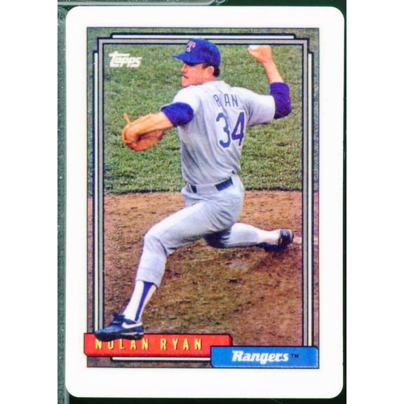Nolan Ryan Porcelain Card Collection #22 1992 Topps #1