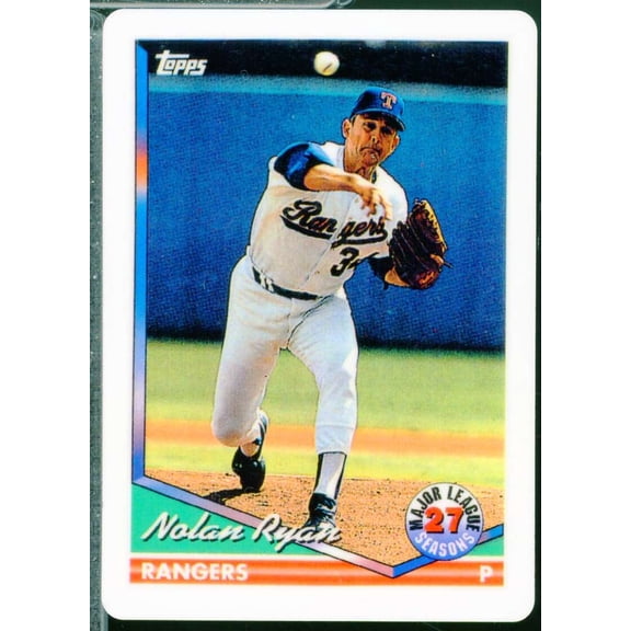 Nolan Ryan Porcelain Card Collection #24 1994 Topps #34