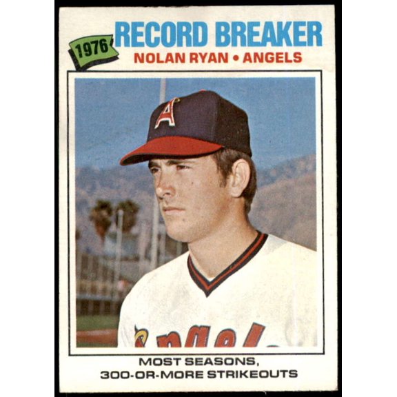 Nolan Ryan RB Card 1977 Topps #234