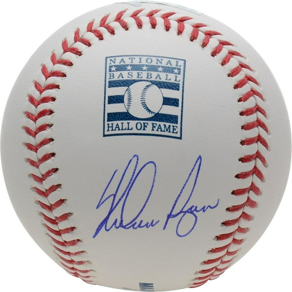 Nolan Ryan Texas Rangers Autographed Hall of Fame Logo Baseball - Fanatics Authentic Certified