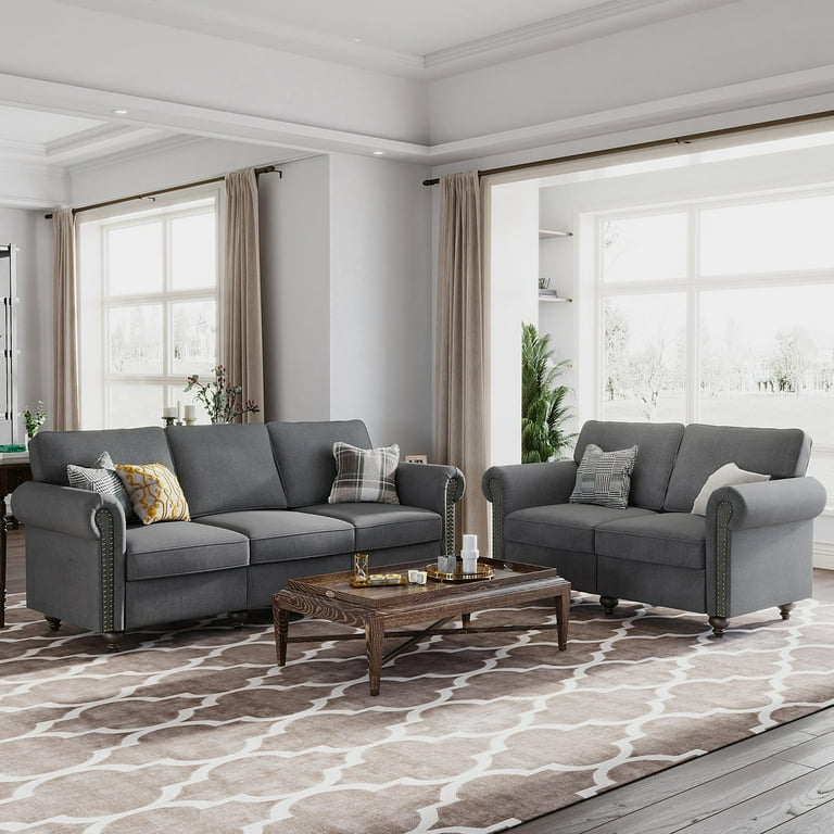 Mid century sofa set online