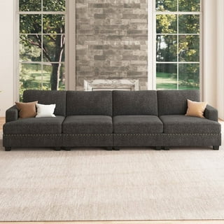 Overstuffed deep sectional deals