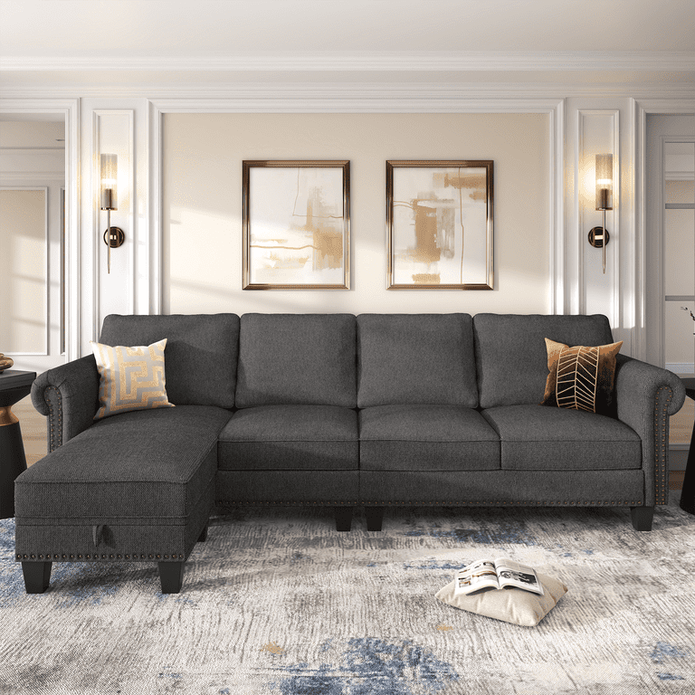 Nolany Modern L Shaped Sectional Sofa